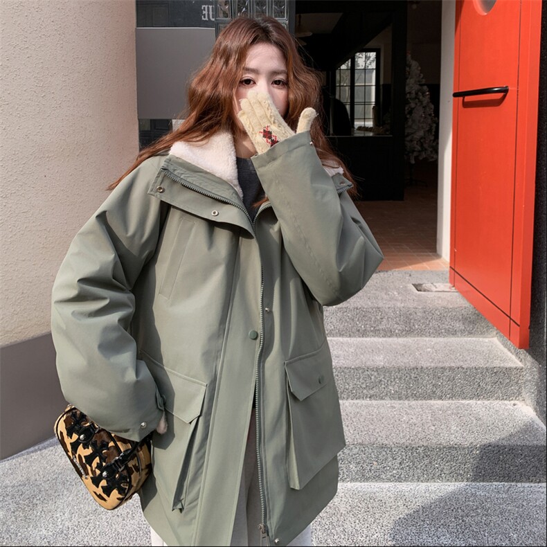 已出货【新款】韩版宽松派克服2525-P225-K315,女装派克服,2C127