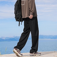 A310-K3629-P55-X79-成分：100聚酯纤维，男装休闲裤，电商A310