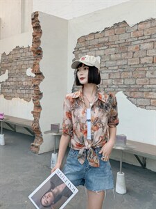 花衬衣图片