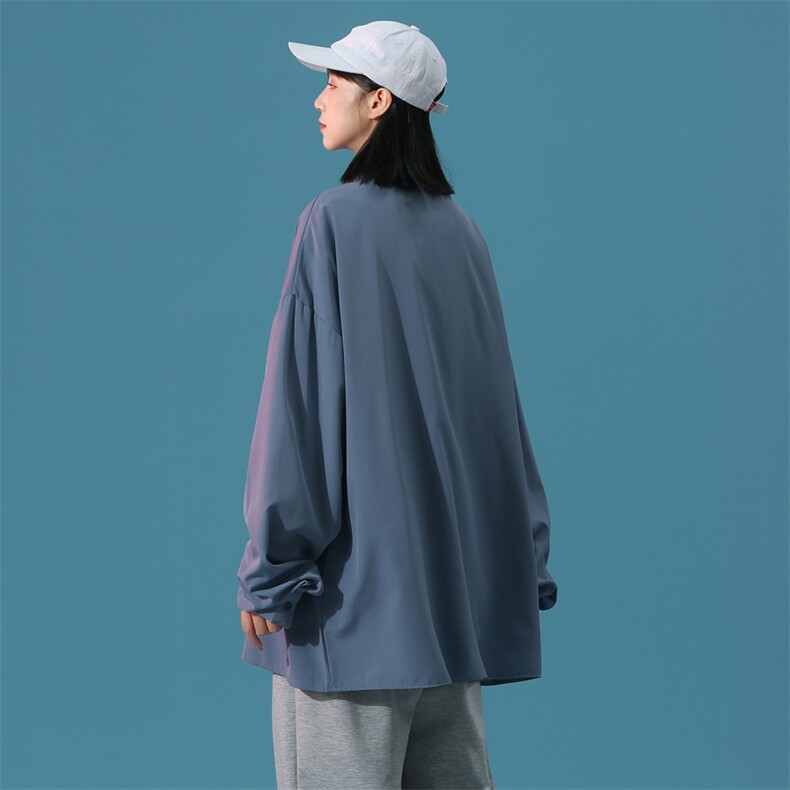 高级感痞帅衬衫男潮ins港风日系长袖衬衣C8002P30,男装衬衫,星座1116-2