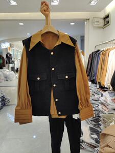 小香风马甲,女装马甲,古泥