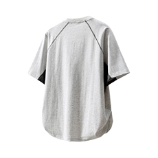 袖子内侧拼网眼透气设计印花大码M-5XL短袖T恤男DX78023P50控78，男装T恤，星座227-7