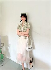 [现货]两件套连衣裙，两色、三个尺码，女装连衣裙，依柏璐(1F)