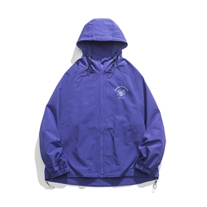 2025新款平铺 高品质连帽冲锋衣防水夹克 F55 P65控88图片