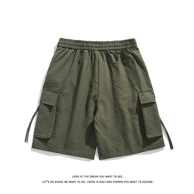 夏季潮流百搭褶皱美式休闲工装短裤子男DK8533-P30【特价】,男装牛仔裤,电商A007