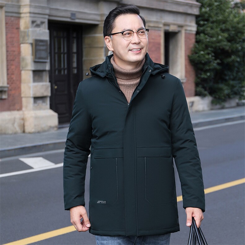 中老年人棉衣男士加厚保暖上衣新款商务休闲棉服男装冬季棉袄外套,男装棉衣,电商B212（原钱塘6029）