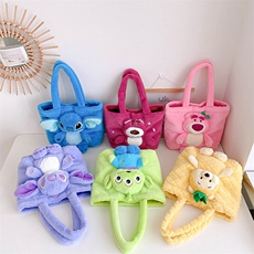 金雅毛绒玩具 动物系列手提包
