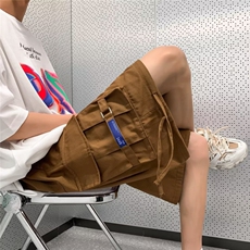夏季休闲短裤抽绳舒适港风时尚款DK928p35，男装牛仔裤，星座1013