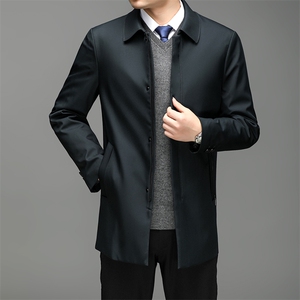 CK72069钱塘2020-2中年男士冬季厚款商务休闲百搭羽绒服P245图片