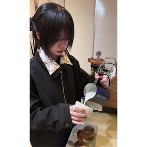 网图+老钱风 雅感花里布cleanfit假两件夹克外套 W1320/特P70图片