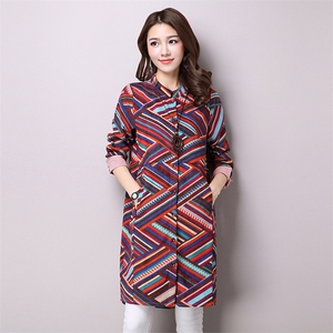 2021新款 长款 修身 长袖 简约 潮流 衬衫 花纹 韩版 潮流 时尚 百搭,女装衬衫,独衣靓