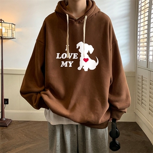 连帽卫衣男大码胖子帽衫大号运动服WY2448-P35图片