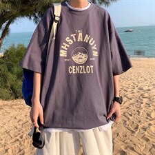 男圆领T恤宽松短袖T177P28，男装T恤，星座1116-2