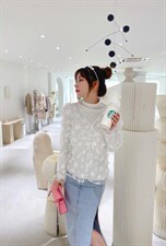 网纱罩衫针织打底两件套，其它，ceelphy