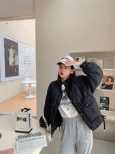 短款羽绒服外套，女装羽绒服，EE