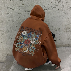 抖音供货、复合重磅360克现货连帽卫衣宽松D223A-WY2379-特P35，男装卫衣，电商019-1