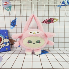 鑫源毛绒玩具 粉色蛋仔包