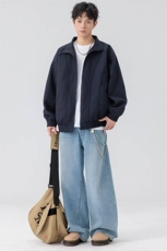 户外夹克男立领纯色上衣冲锋衣外套DSA157B-JK7866-P55，男装夹克，电商A157B