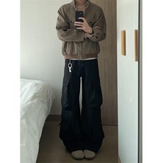 【有货】JK366CC-特P78千鸟格哈灵顿毛呢外套男短款立领夹克，男装夹克，星座1007（原301D）