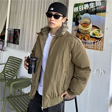 冬季加厚座山雕棉衣棉服男女加厚夹克外套上衣12230-108，男装夹克，电商C307