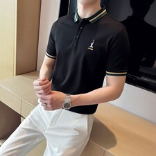 现货高品质大码抖音主推直播时尚短袖T恤翻领Polo衫T016-P45，男装T恤，电商D342