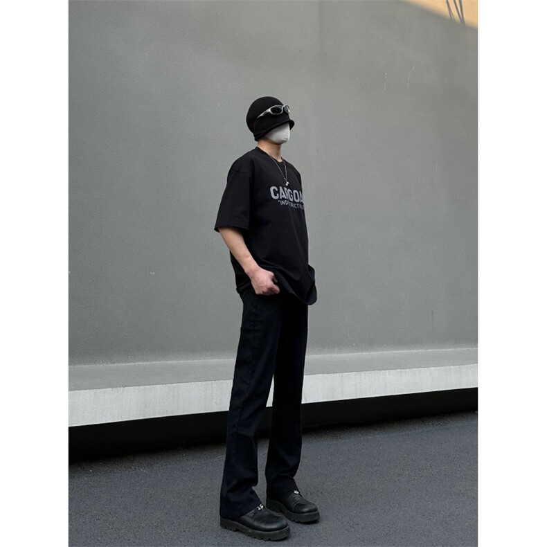 主推破洞渐变修身大码直筒微喇毛边牛仔裤K860-K861-K866-P50,男装牛仔裤,星座205
