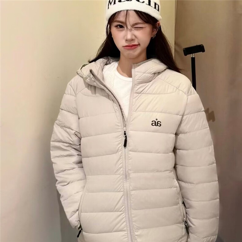 探路者羽绒服女冬季男户外超轻男款轻薄羽绒内胆连帽女款运动外套,男装羽绒服,星座506A