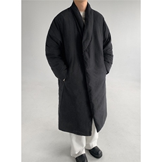 MH03-P145韩系慵懒风长款绒面棉服加厚保暖棉衣外套男，男装棉衣，星座1501-3