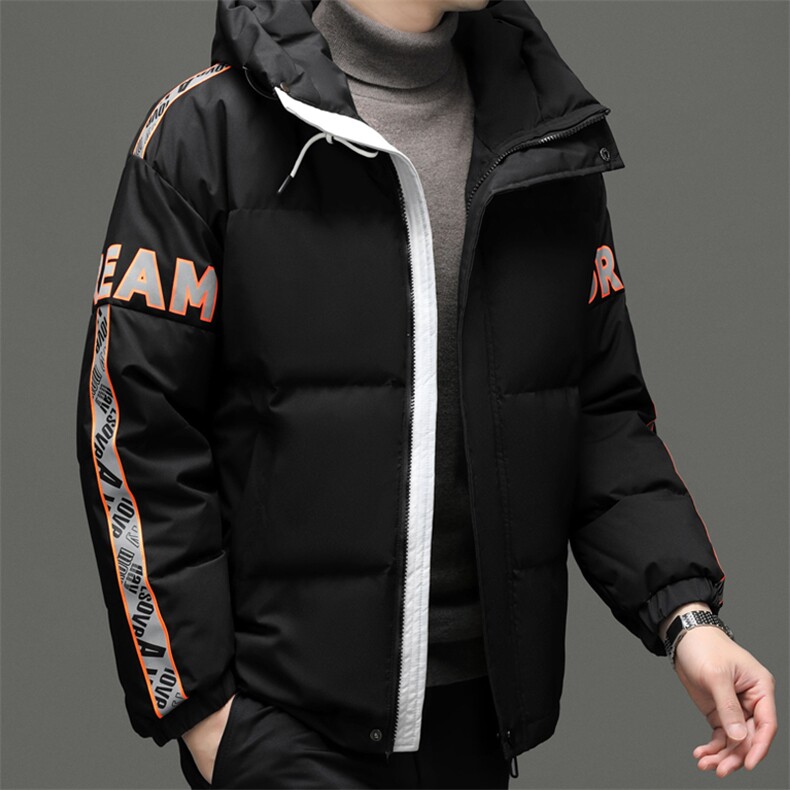 SNNJS7708秋冬新款2023年男士休闲羽绒服加厚保暖夹克外套P265,男装羽绒服,电商B360