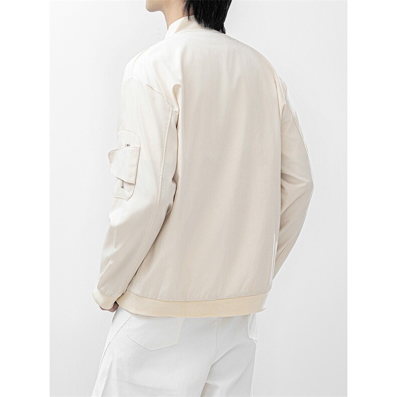 男装飞行员夹克秋新款美式复古宽松棒球服潮流百搭外套JK049-P58,男装夹克,星座308B-2