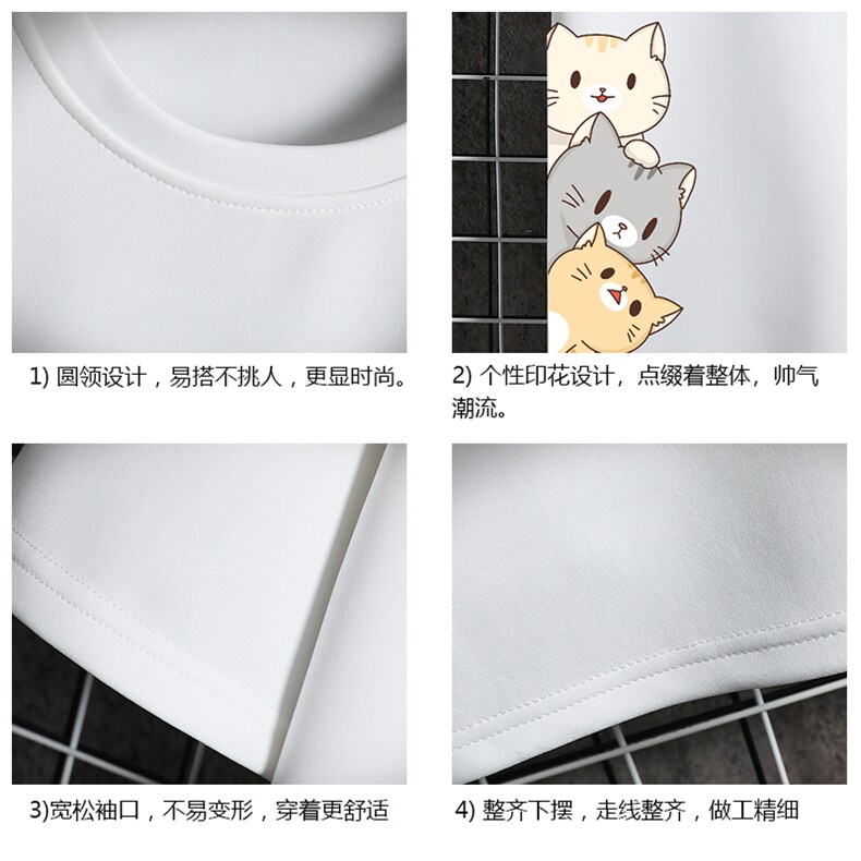 TK28164-P25春夏季七分袖t恤男大码五分袖男短袖中袖网格挂拍,男装T恤,电商A040A