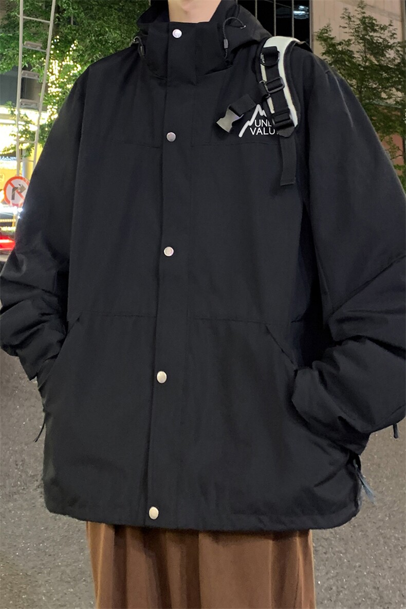 港风23新款秋季时尚百搭宽松防水冲锋衣外套TPF69188特批68控108,男装夹克,电商A268A