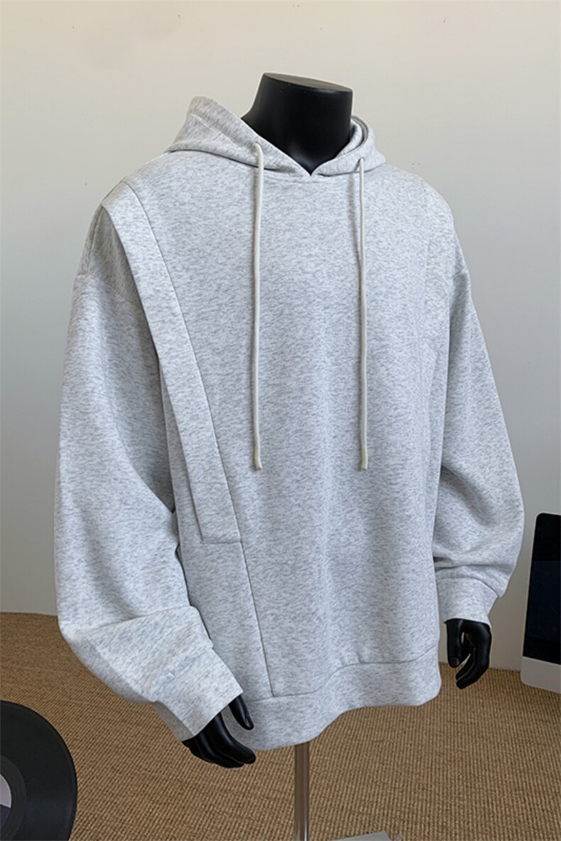 WY5001/P65春装新款高品质不起球连帽个性卫衣男潮流宽松上衣外套,男装卫衣,电商A141