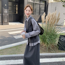 新款时尚套装女三件套套裙C252-2702-P195K318，女装套装/套裙，2C252