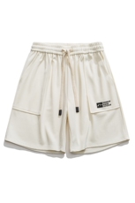 夏季新款港风山系纹章休闲运动短裤时尚基础百搭DK322-P30，男装牛仔裤，电商A128