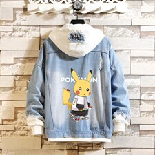 2022大货男士假两件牛仔衣情侣外套印花夹克JK666-P55，男装工装外套，星座1103-1