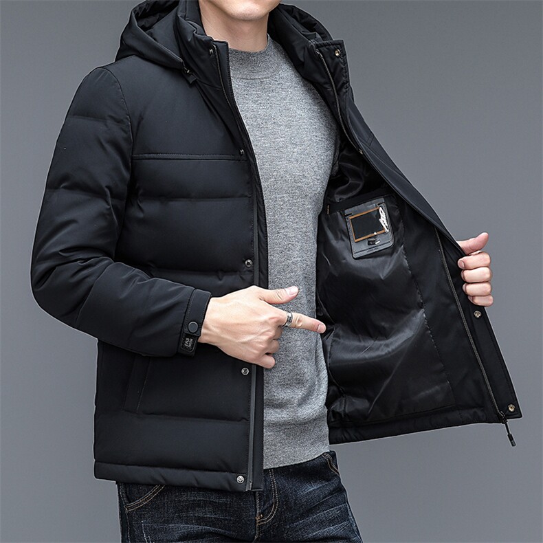 2023冬季新款80%白鸭绒连帽年立领保暖羽绒服外套ZL005-P240,男装羽绒服,星座1105-3