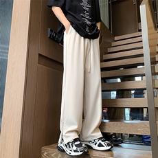 XZ-221-5/K1502/P45春夏美式高街直筒西裤坠感速干冰丝休闲裤，男装休闲裤，星座221-5