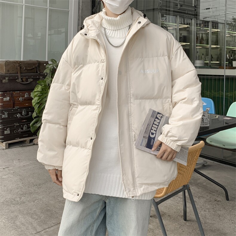 冬季韩版加厚棉袄外套潮流宽松ins面包服新款棉衣男W5994-P69,男装棉衣,星座512-2