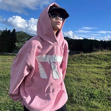 连帽卫衣男春秋季新款美式重磅高街潮牌宽松外套W0025-P54，女装短外套，星座208-5