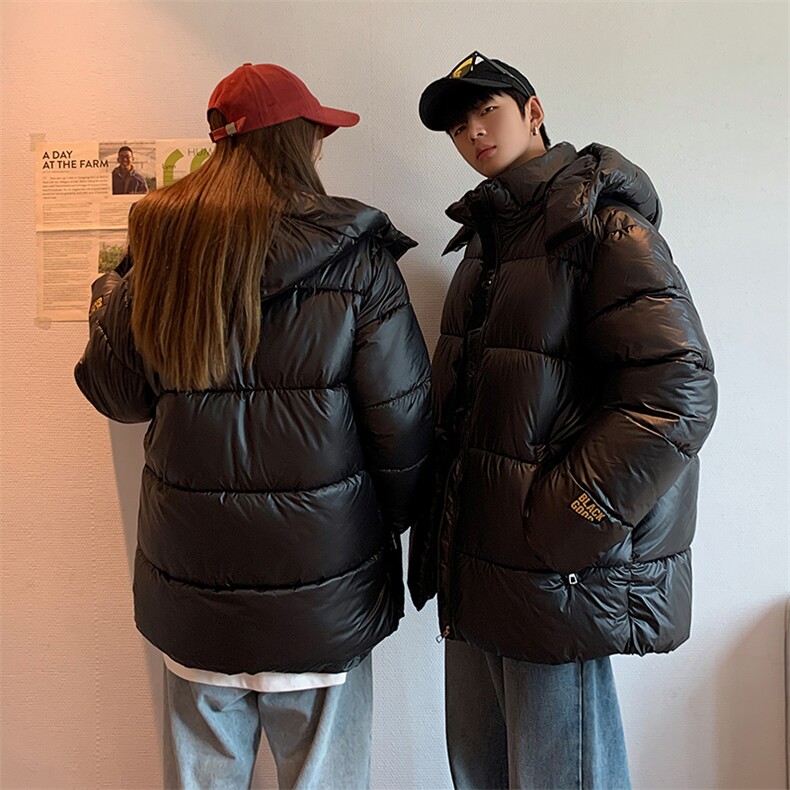 M9908-P85美式宽松型中性连帽潮牌棉服面包服,男装棉衣,星座1501-1