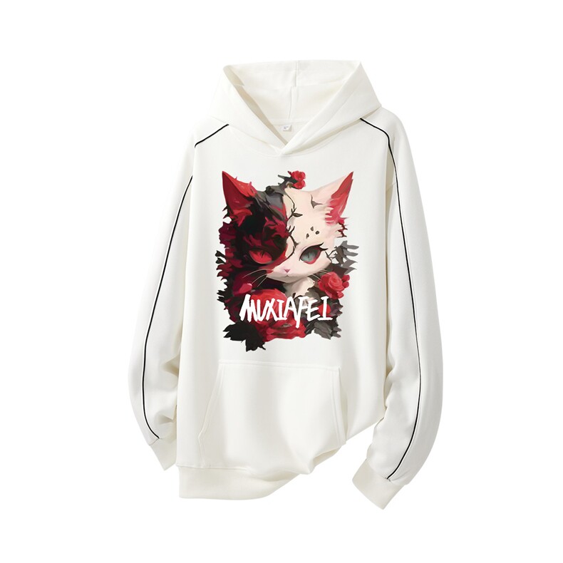 得物供货、复合重磅420克现货连帽卫衣宽松HD019-1-WYT25213-P45,男装卫衣,电商019-1
