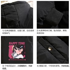 控128加绒面包服男大码羊羔毛棉衣男MY16353-P100，男装棉衣，电商A040A