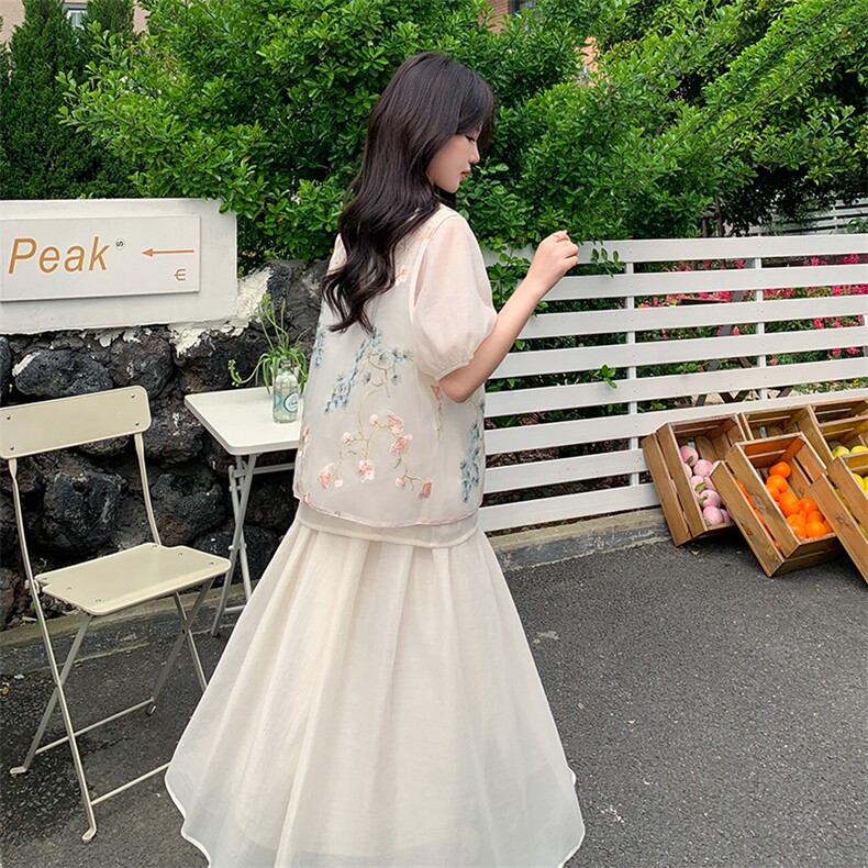 夏季半身裙时尚三件套女,女装套装/套裙,浙宝069