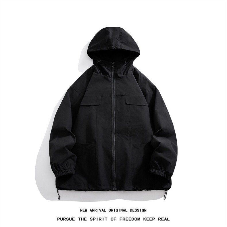 JK175/P65秋装新款个设计感性暗格纹夹克男潮休闲宽松外套上衣,男装夹克,电商基地A050