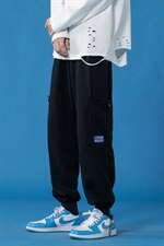 ！21春季新款百搭男士休闲运动裤潮流多口袋工装卫裤K2023P50，男装休闲裤，电商B220