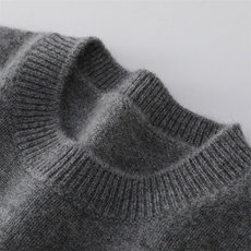 2025秋冬百搭时尚简约加厚圆领羊绒衫，女装羊绒衫，东业羊绒