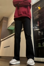 主推货足渐变修身大码直筒微喇毛边牛仔裤K860-K861-K866-P50，男装牛仔裤，星座205