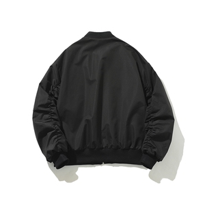 白底-美式高级感飞行员夹克棒球服男 9017-P68图片