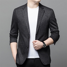 Y6617钱塘2020-2时尚休闲帅气中青年男士秋装薄款西服外套P145，男装西服，钱塘207-2